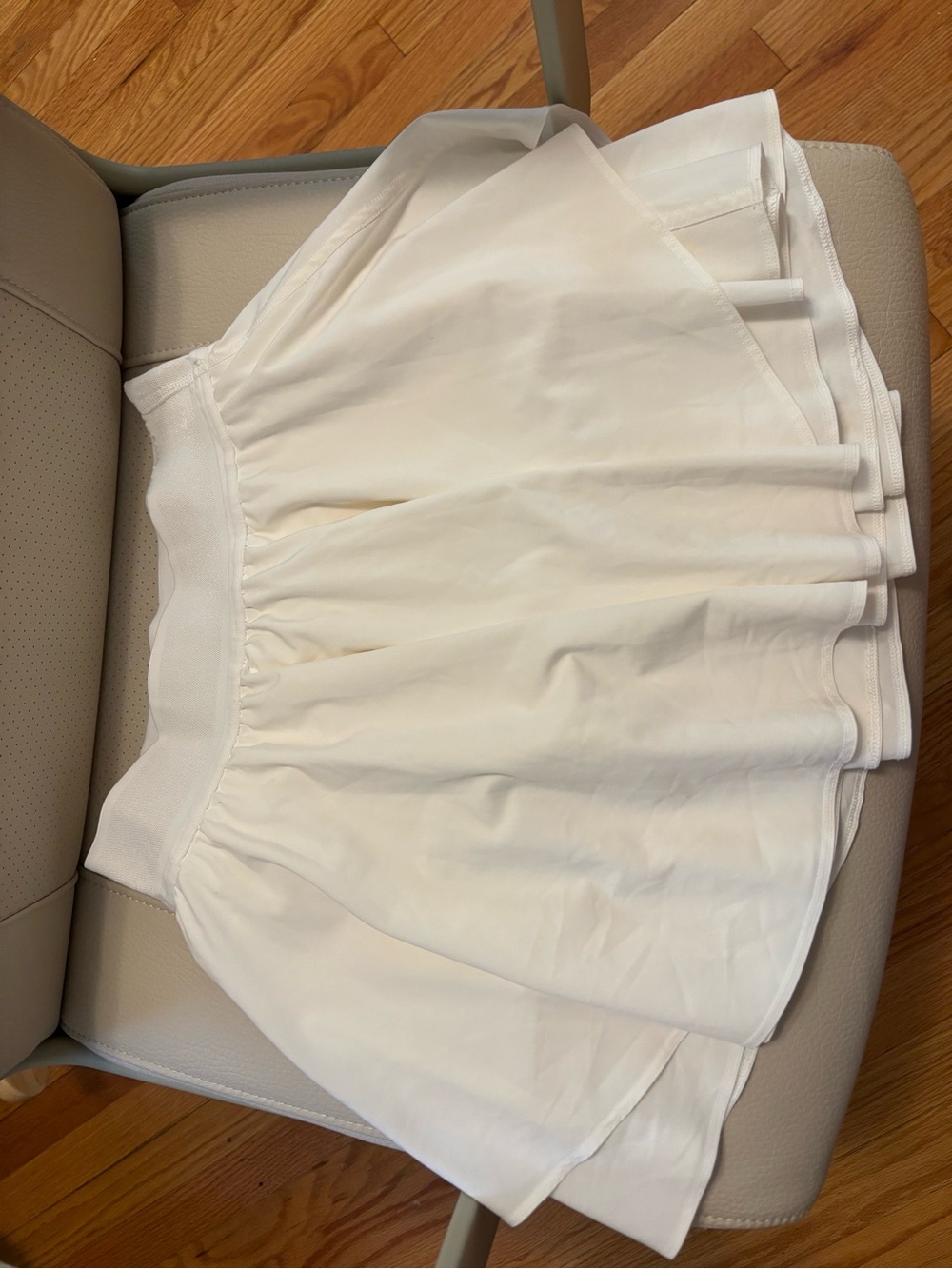 Lululemon White Tennis Skirt
